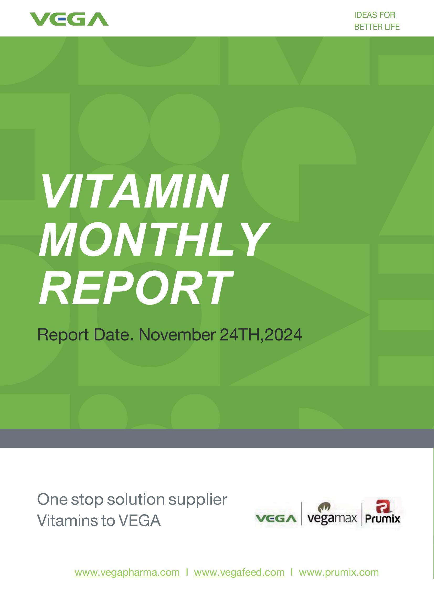 Vitamin Market Report Of Nov 2024 VEGA_00.jpg